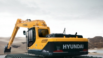 Аренда гусеничного экскаватора Hyundai R220LC 9S