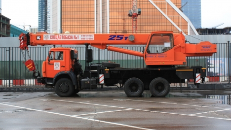 Аренда автокрана Клинцы - 25 тонн